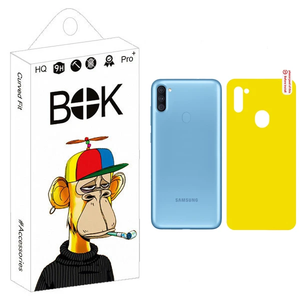 محافظ پشت گوشی بوک مدل TPU مناسب برای گوشی موبایل سامسونگ Galaxy A11