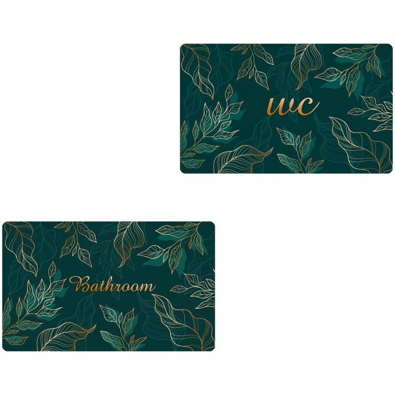 پادری مدل حمام رویه مخمل کد 14.13 سایز 75x45 سانتی متر مجموعه دو عددی