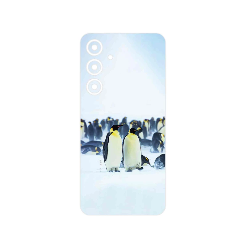 برچسب پوششی ماهوت مدل Penguin مناسب برای گوشی موبایل سامسونگ Galaxy S24 FE