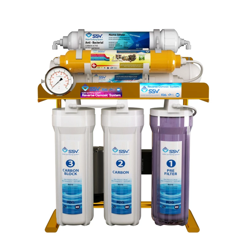 دستگاه تصفیه کننده آب خانگی اس اس وی مدل MaxGold X730