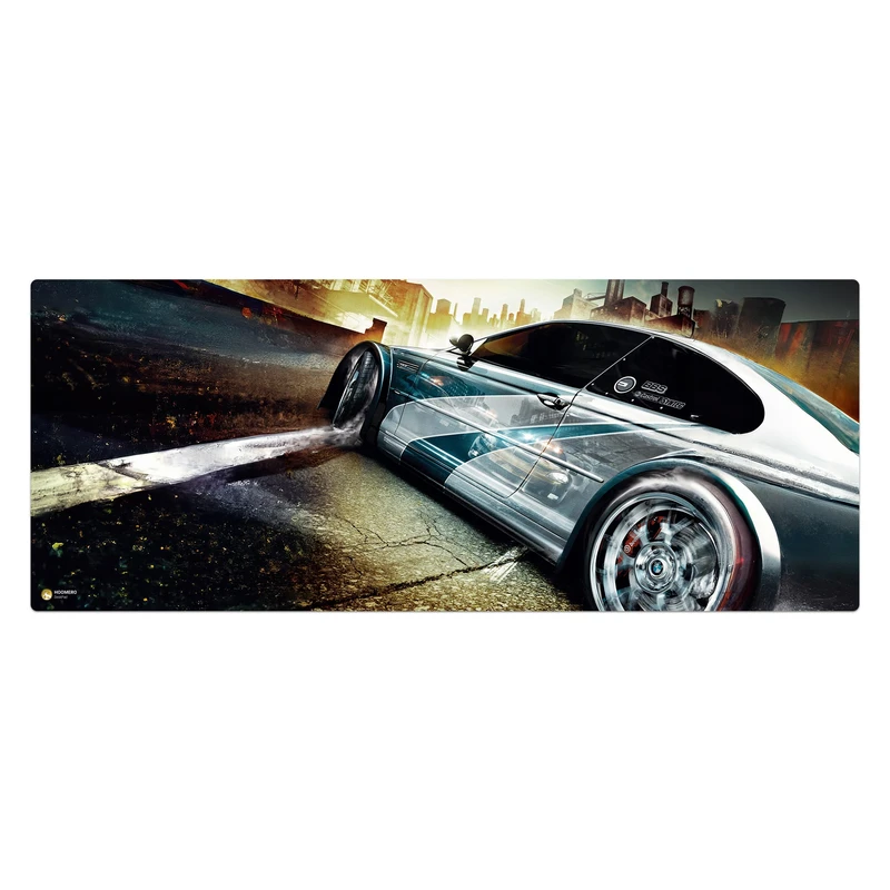 ماوس پد هومرو مدل HX531 طرح بازی Need for Speed سایز 40x100 سانتی‌متر