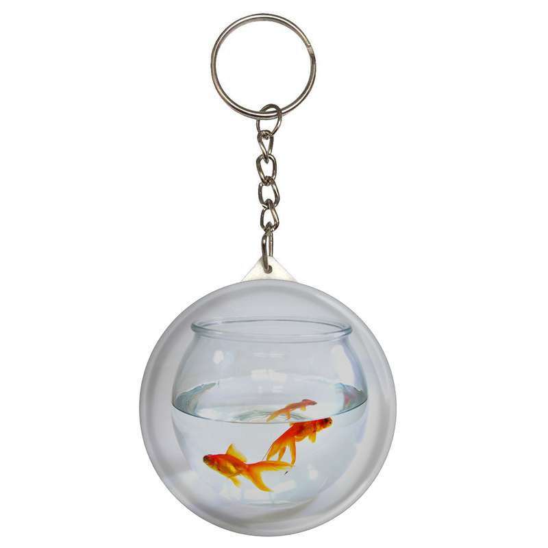 جاکلیدی طرح تنگ ماهی قرمز مدل S5706 جاکلیدی طرح تنگ ماهی قرمز مدل S5706