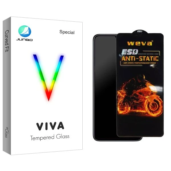 محافظ صفحه نمایش جانبو مدل Viva WevaESD مناسب برای گوشی موبایل ریلمی 10