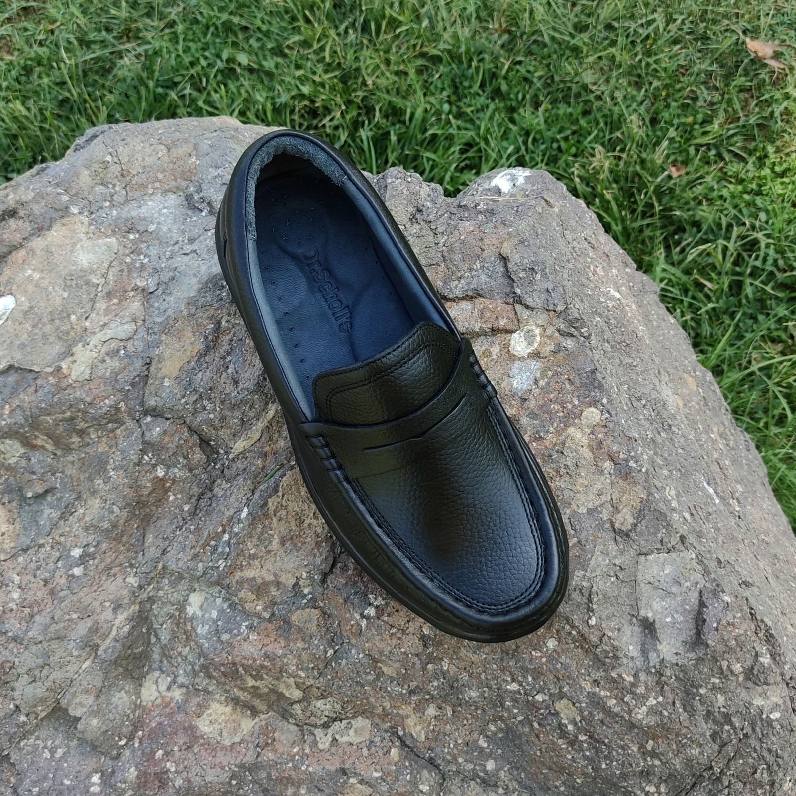 کفش طبی مردانه دکتر شولز مدل Gentle رنگ مشکی -  - 4