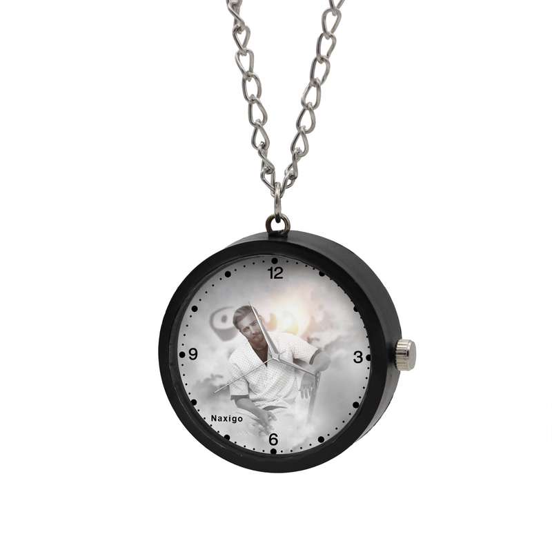 ساعت گردنبندی عقربه ای ناکسیگو مدل ماکان بند امیر مقاره کد NF12646 ساعت گردنبندی عقربه ای ناکسیگو مدل ماکان بند امیر مقاره کد NF12646