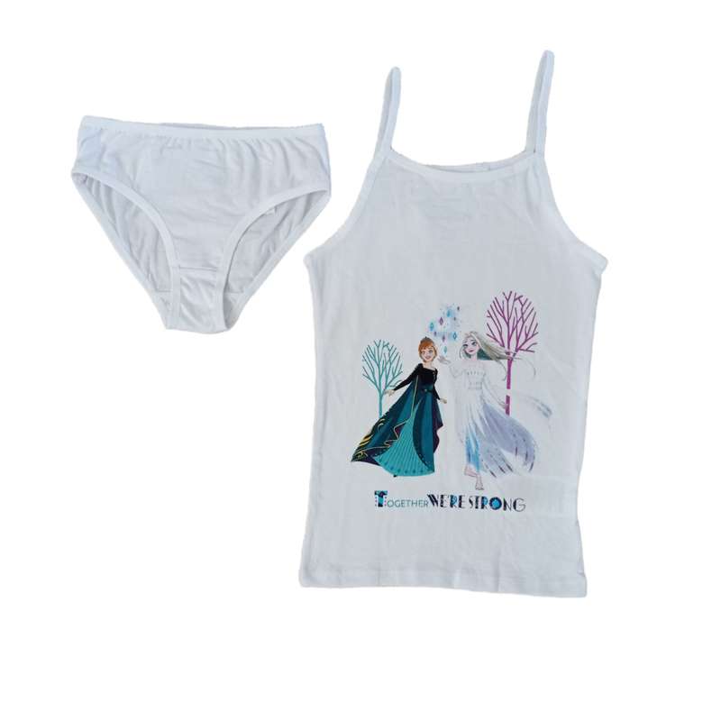 ست تاپ و شورت دخترانه مدل السا و آانا