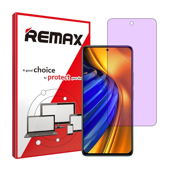 محافظ صفحه نمایش ضداشعه بنفش ریمکس مدل HyPRL مناسب برای گوشی موبایل شیائومی Poco F4