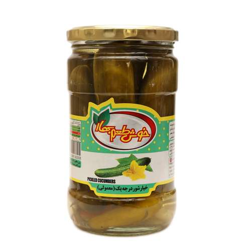 خیارشور درجه یک خوش طعم بهار -680 گرم