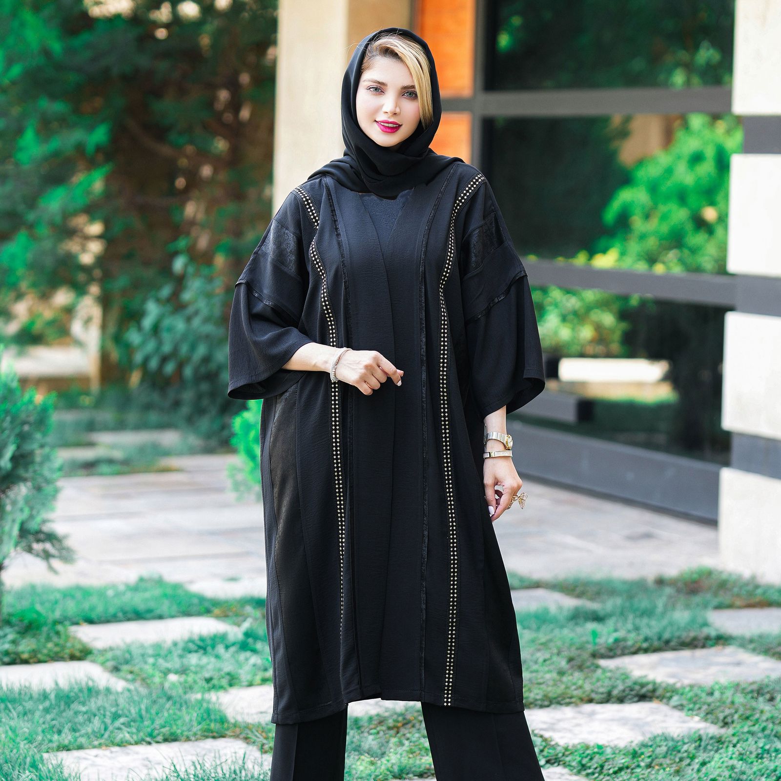 مانتو زنانه السانا مدل مهرآوین کد 121401 -  - 2