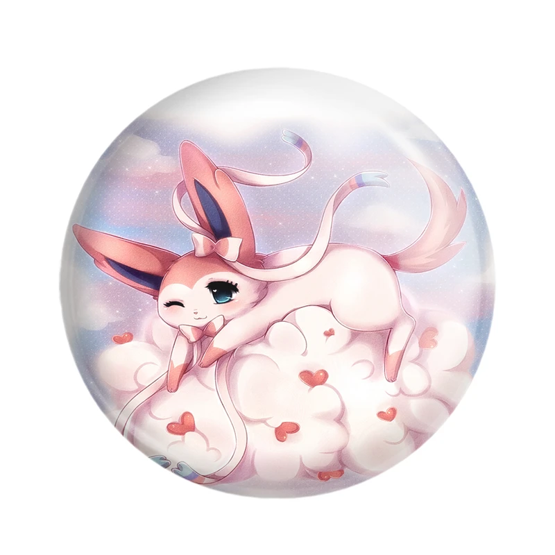 مگنت خندالو طرح سیلوئون انیمه پوکمون کد 17337