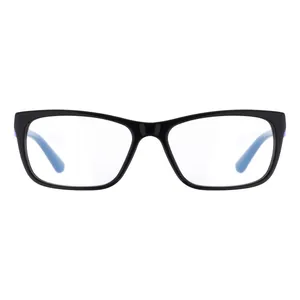 فریم عینک طبی مستطیلی مردانه ری بن مدل 0RX5347I-5501-54 مناسب برای صورت بیضی، قلب و گرد