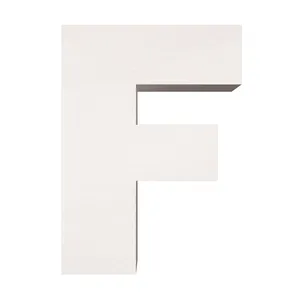 ماکت دکوری طرح حروف برجسته کد F-MEDIUM 