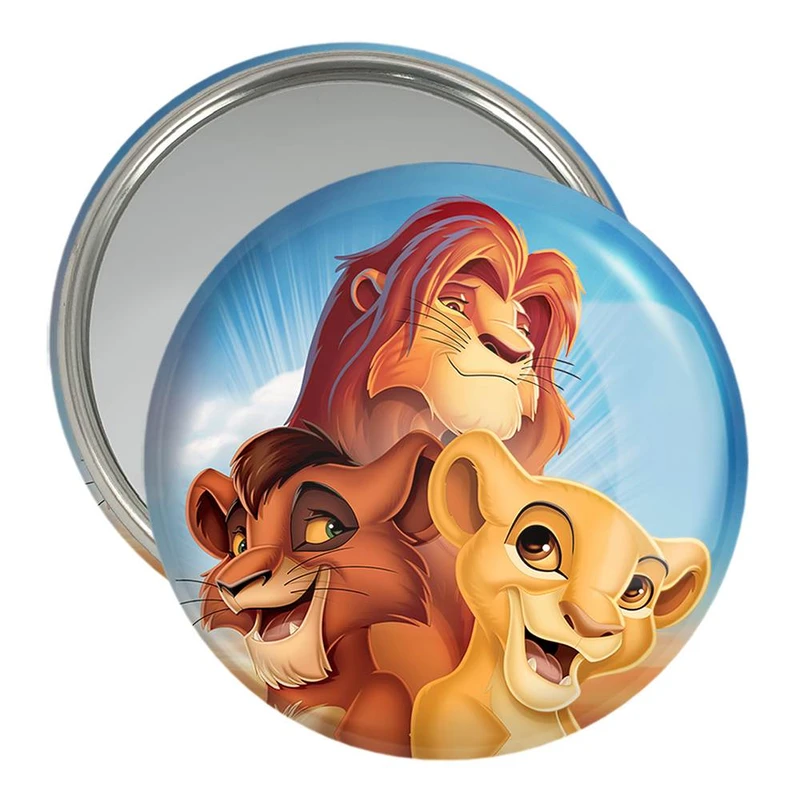 آینه جیبی خندالو مدل شیرشاه Lion King  کد 10690