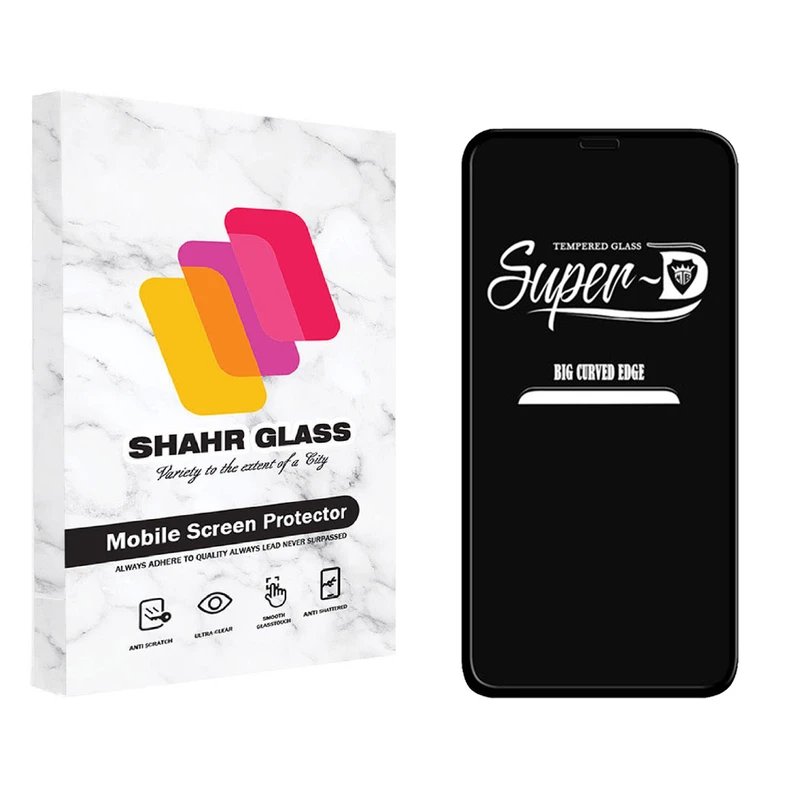محافظ صفحه نمایش شهر گلس مدل SUPERD مناسب برای گوشی موبایل اپل iPhone 11 Pro Max