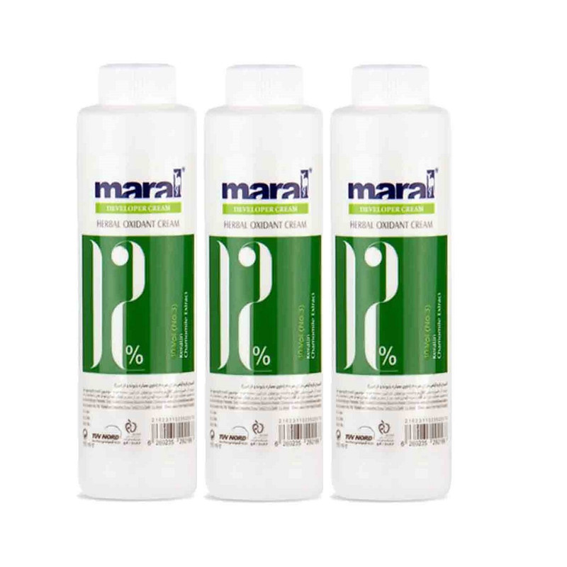 اکسیدان مارال مدل herbal دوازده درصدی حجم 150 میلی لیتر مجموعه 3 عددی اکسیدان مارال مدل herbal دوازده درصدی حجم 150 میلی لیتر مجموعه 3 عددی