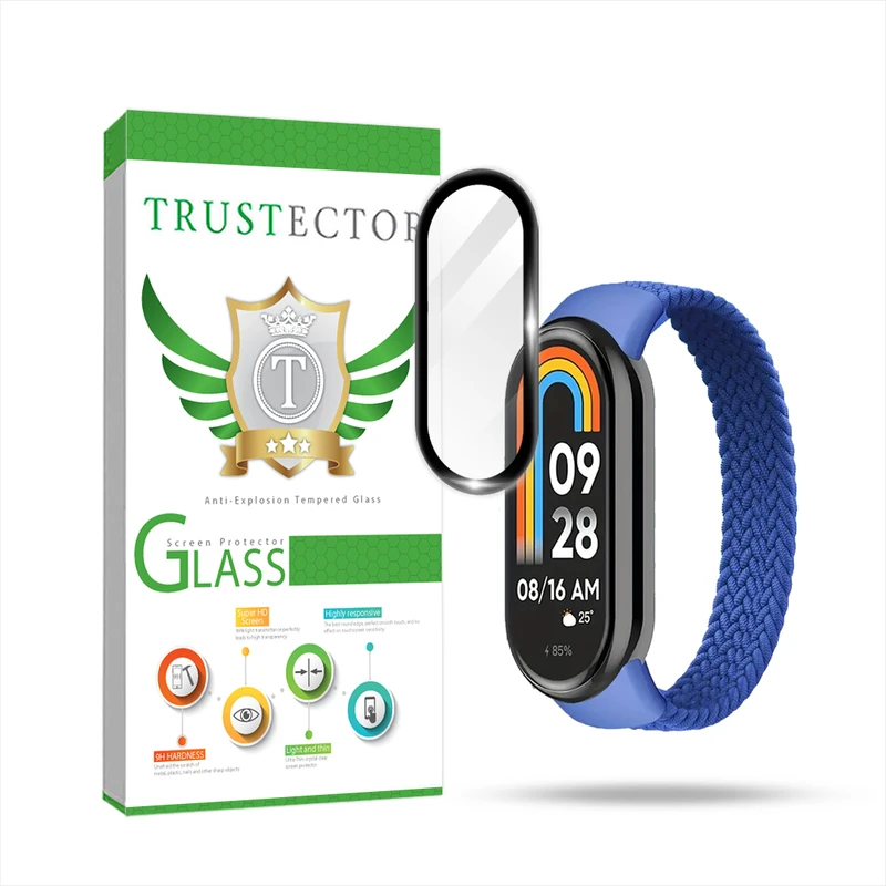 محافظ صفحه نمایش تراستکتور مدل PMMAWT مناسب برای ساعت هوشمند شیائومی Mi Band 8