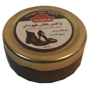 واکس براق کننده کفش مدل  لاکپشت کد VBB001 رنگ قهوه ای
