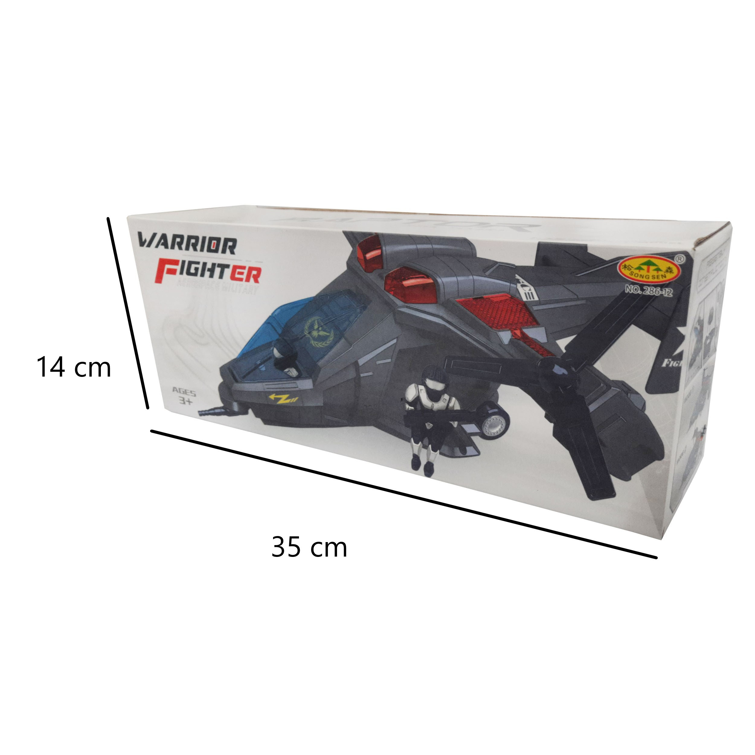 هلیکوپتر بازی طرح جنگی مدل WARRIOR FIGHTER کد 286