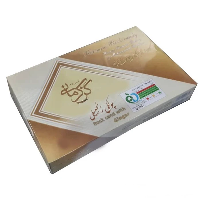   پولکی زنجبیلی گز کرمانی - 450 گرم