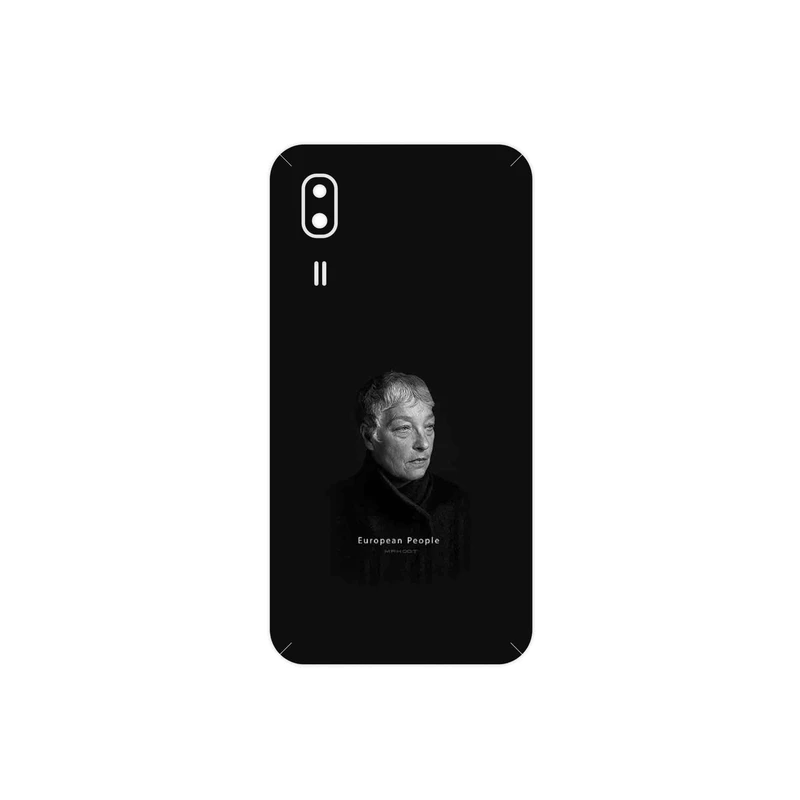 برچسب پوششی ماهوت مدل Portrait of a European Woman مناسب برای گوشی موبایل سامسونگ Galaxy A2 Core