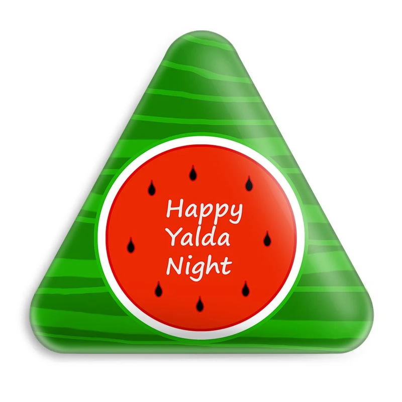 پیکسل خندالو طرح شب یلدا مدل مثلثی کد 20401