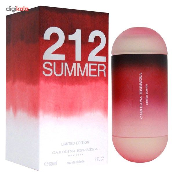 ادو تویلت زنانه کارولینا هررا مدل 212 Summer حجم 60 میلی لیتر -  - 5