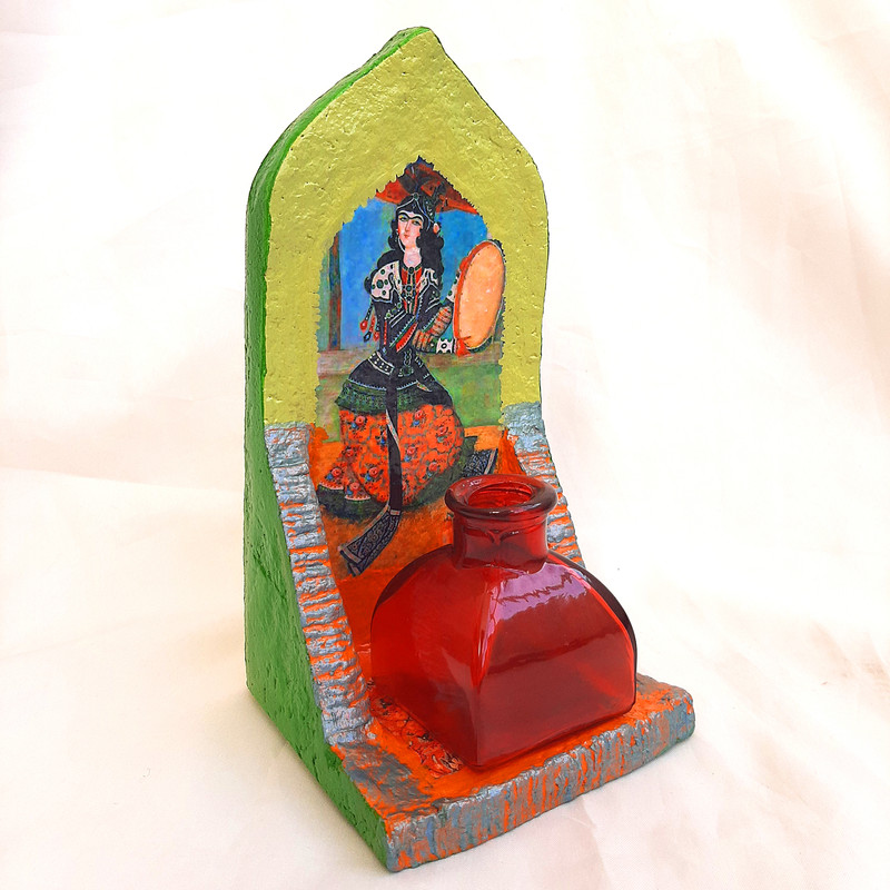 گلدان دیواری مدل طاقچه کد 7001 گلدان دیواری مدل طاقچه کد 7001