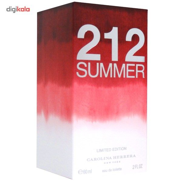 ادو تویلت زنانه کارولینا هررا مدل 212 Summer حجم 60 میلی لیتر -  - 2
