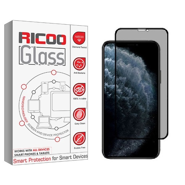 محافظ صفحه نمایش ریکوو مدل Privacy-1 مناسب برای گوشی موبایل اپل iPhone 11promax