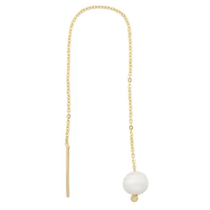 گوشواره طلا 18 عیار رزا مدل EGB18