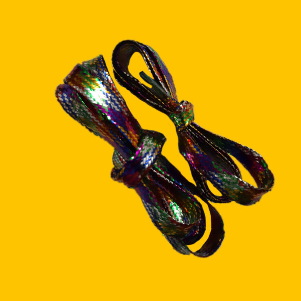 بند کفش مدل هفت رنگ بسته 2 عددی