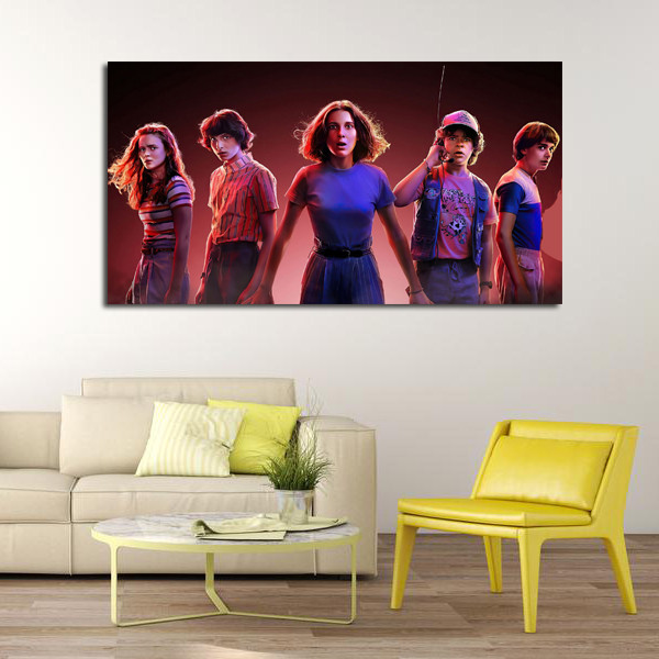 تابلو شاسی مدل STRANGER THINGS کد 14