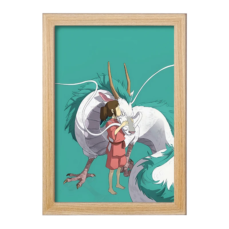 تابلو خندالو مدل انیمه شهر اشباح (Spirited Away) کد F3468