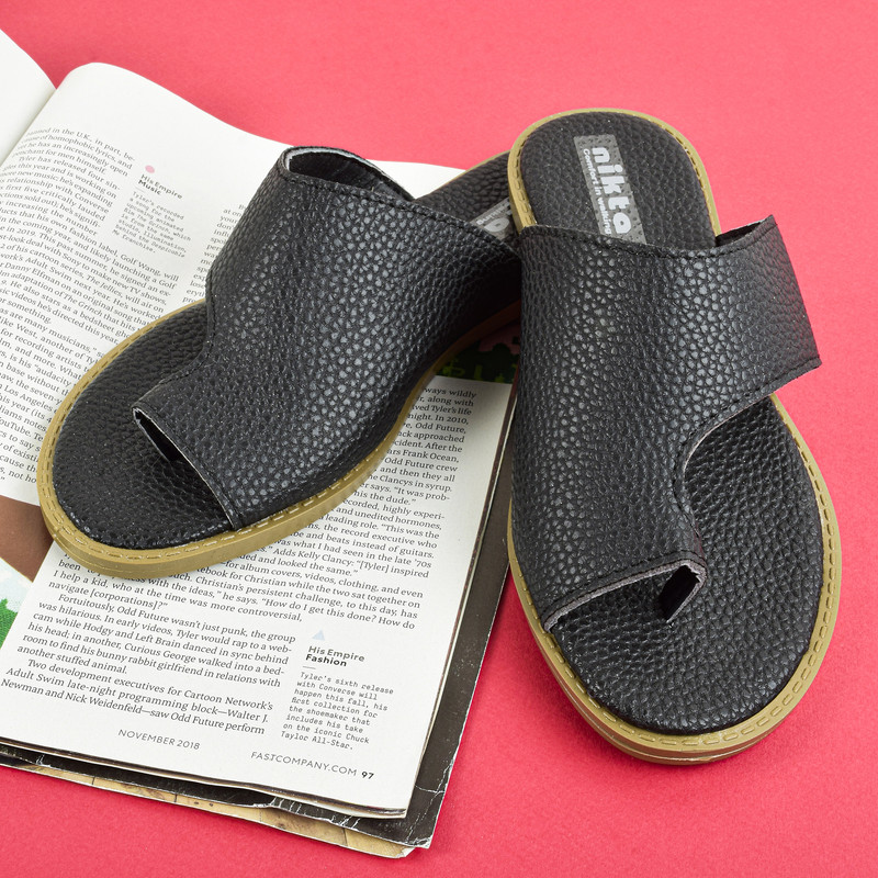 دمپایی لاانگشتی زنانه نیکتا مدل BK.ALL.2807