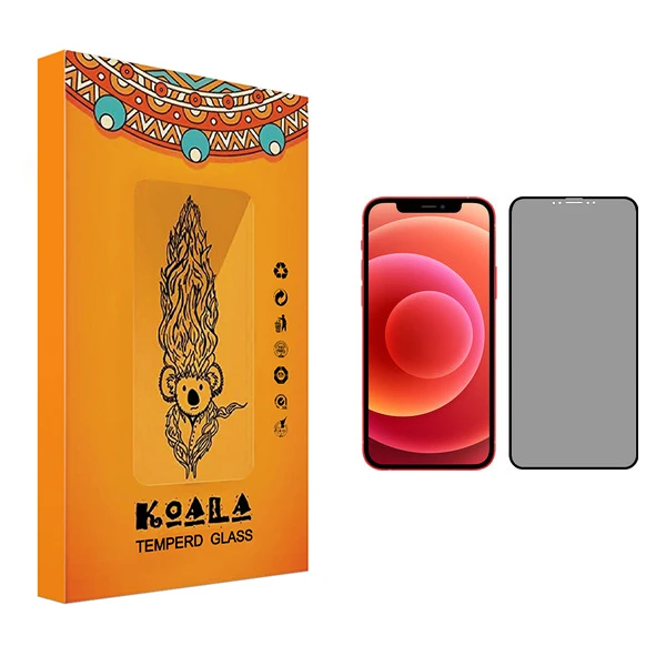 محافظ صفحه نمایش حریم شخصی کوآلا مدل Fade مناسب برای گوشی موبایل اپل iPhone 12 Pro Max