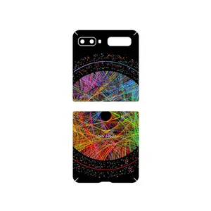 MAHOOT Mathematical Geometric Shape 2 Cover Sticker for Samsung Galaxy Z Flip