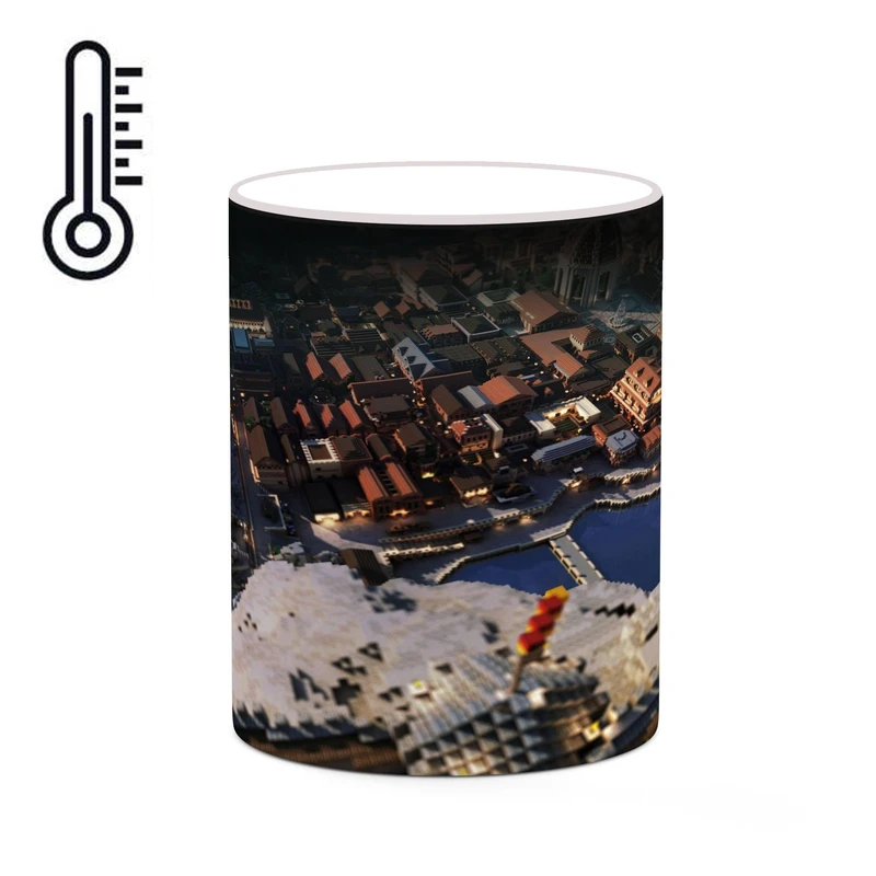 ماگ حرارتی کاکتی طرح ماینکرافت minecraft مدل mgh41130