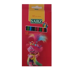 مداد رنگی 12 رنگ سبز کد 30