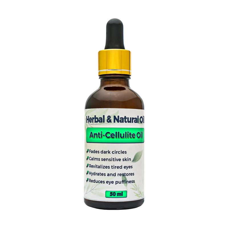 روغن کاهش افتادگی پوست و سلولیت هربال مدل 7 گیاه حجم 50 میلی لیتر