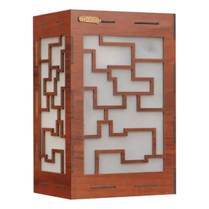 چراغ دیواری چوبین کد DLP 1070/1