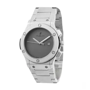 ساعت مچی عقربه‌ای مردانه هابلوت مدل کلاسیک بند فلزی کد 5