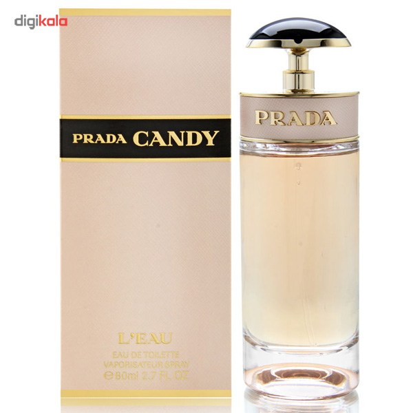 ادو تویلت زنانه پرادا مدل Candy L'Eau حجم 80 میلی لیتر