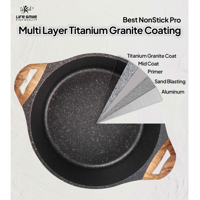 سرویس پخت و پز 10 پارچه لایف اسمایل مدل LIFEP13N-10