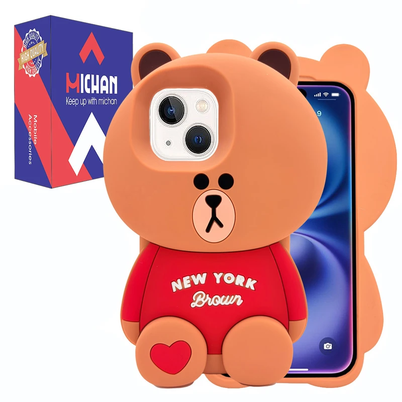 کاور میچان طرح پاندا مناسب برای گوشی موبایل اپل IPHONE 14
