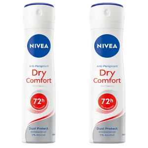 اسپری ضد تعریق زنانه مدل DRRREEE حجم 150 میلی لیتر مجموعه دو عددی