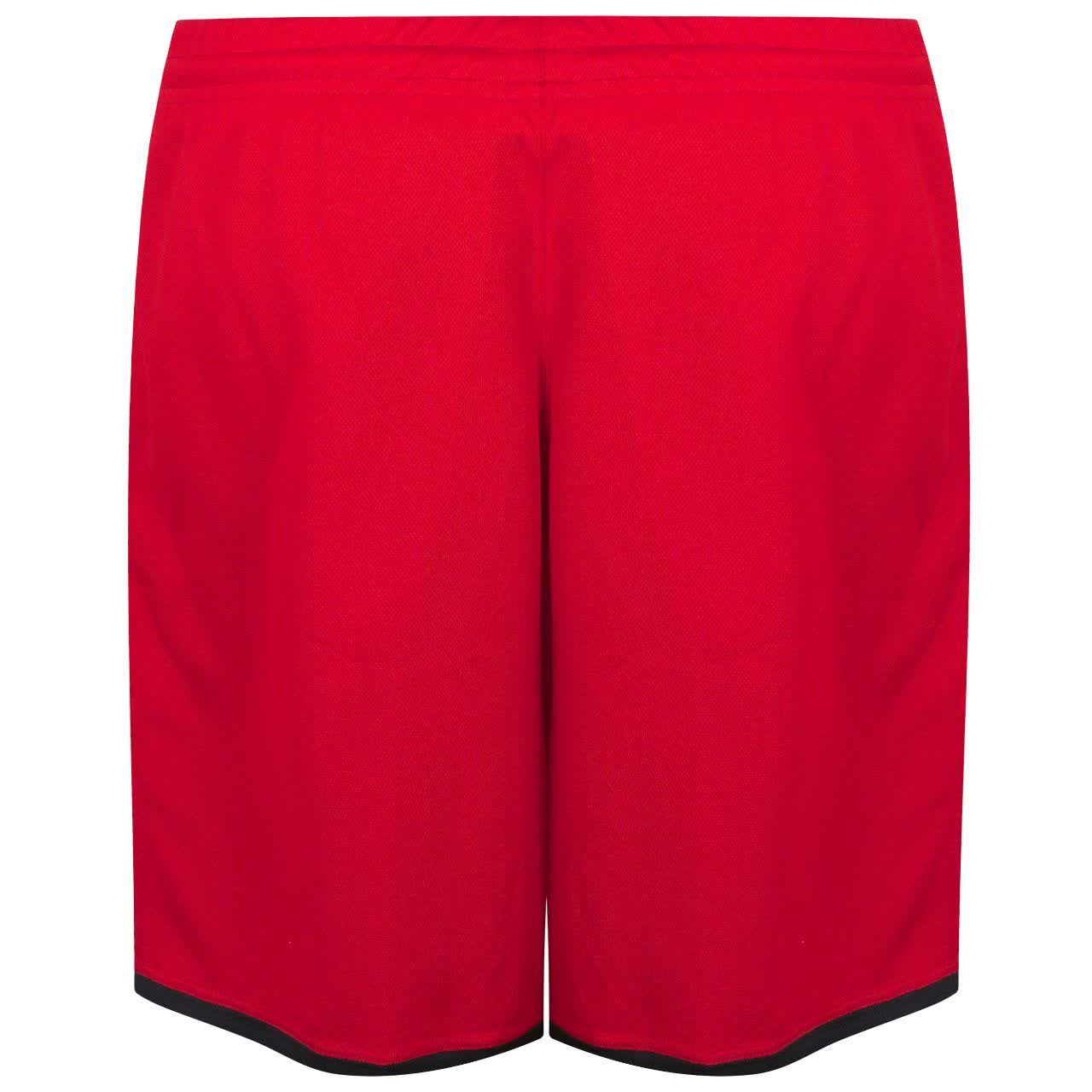 ست تی شرت و شلوارک ورزشی مردانه کالای ورزشی پروین مدل a.s.i.x.6 رنگ قرمز -  - 4