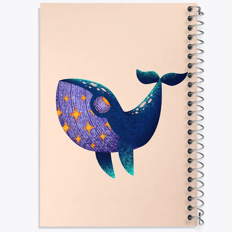 دفتر مشق 50 برگ خندالو طرح وال کد F213