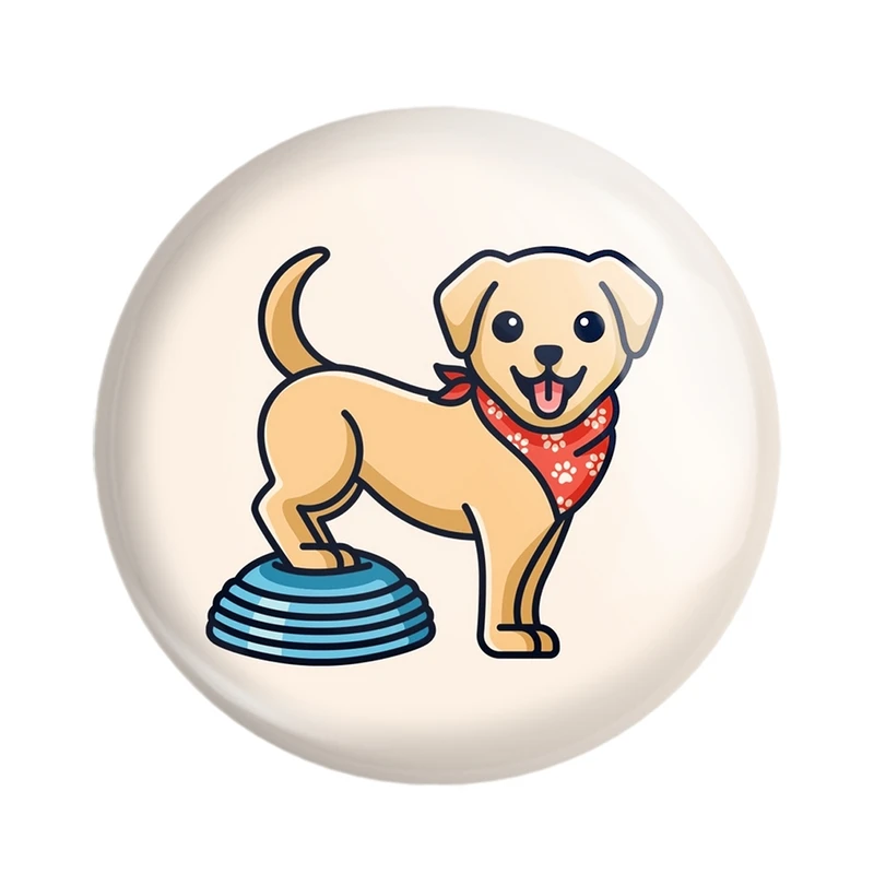 مگنت خندالو مدل حیوانات بامزه سگ کد 28374