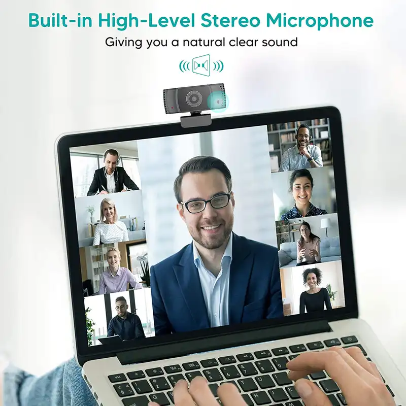 وب کم مدل 1080P HD/Auto Focus/Stereo Microphone