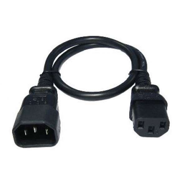 کابل برق بک تو بک بافو مدل 3x1.5 mm-C14-C13 به طول 1 متر